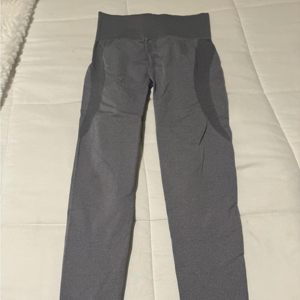 Nvgtn Gray High-Waisted Leggings